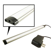 LED Touch Dimmable Light Bar 39.37 In (1000 Mm) 78 White Frosted Len 12W  with Power Supply         