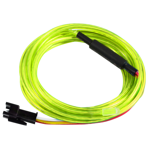 El Chasing Wire 3.2mm Dia YelloW/green 3 Meter Length                                               