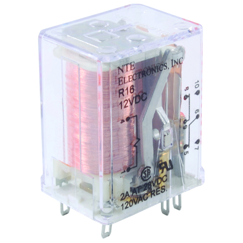 Relay-dpdt 3amp 24vdc With Combination Plug-in/solder Terminals