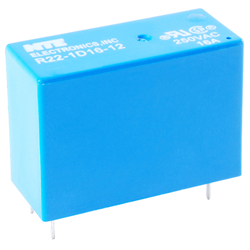 Relay-SPDT 16amp 12vdc PC Board Mount Slimline
