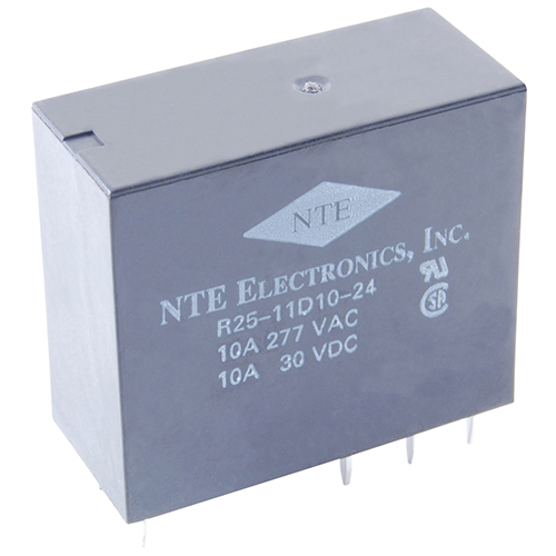 Relay-DPDT 8Amp 24Vdc PC Board Mount Epoxy Sealed