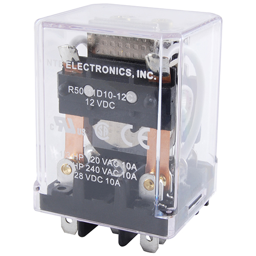 Relay SPDT 10A 120vac Magnetic Latching .187 Quickconnect Terminals