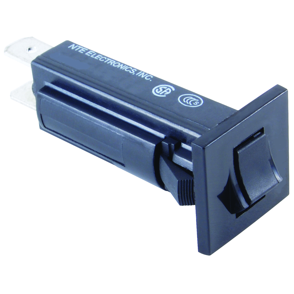 Thermal Circuit Breaker 8amp Rating Fuse Holder Type .250 Inch Quick Connect Terminals              