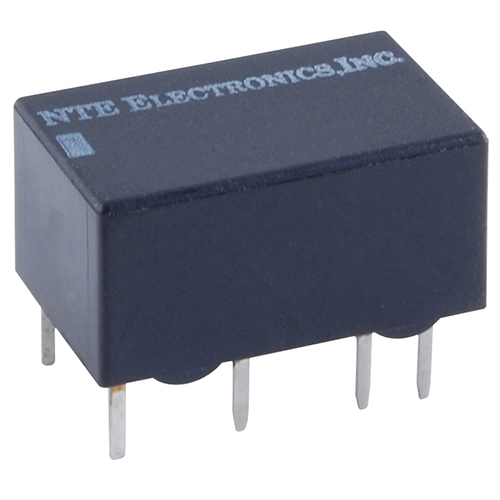 Relay Dpdt 1a 12vdc Subminiature PC Board Mount Fully Sealed Low Power Consumption