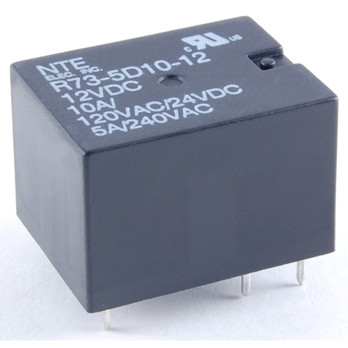 Relay SPST-no 10amp 3vdc Subminiature PC Board Mount Epoxy Sealed