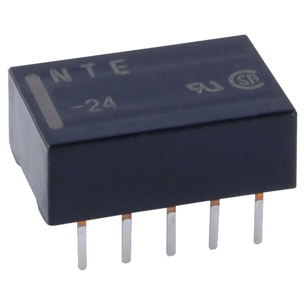 Relay Dpdt 1amp 12vdc Subminiature PC Board Mount Low Power Consumption Surface Mount Version