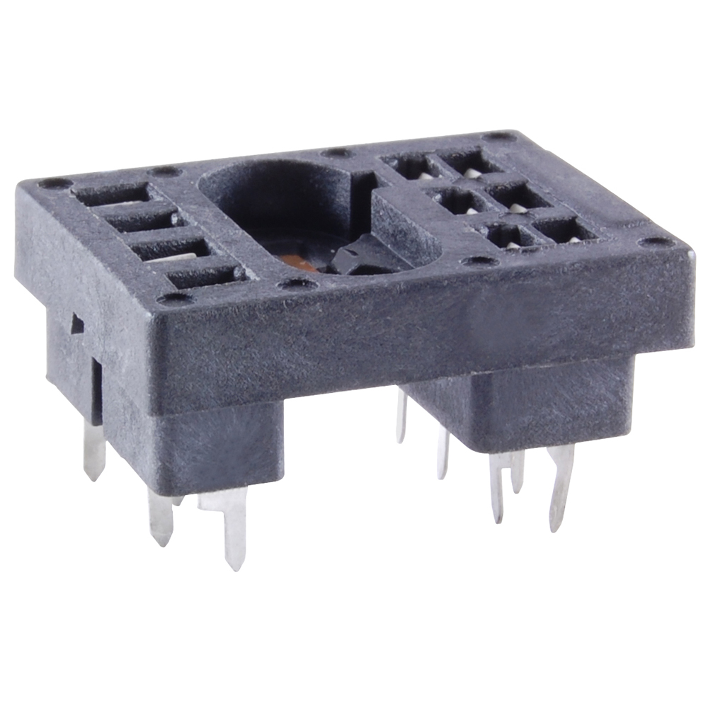 Socket-10pin Blade For PC Board Mount 1000V 5amp