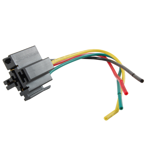 Socket 4 Pin With 6.5 Inch Wire Leads For 50 AMP SPST-no R51 Series Relays
