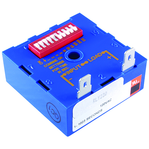 Relay-solid State Programmable Cube Timer 95-145ac Delay On Operate Binary Switch  timing AdjustmenT