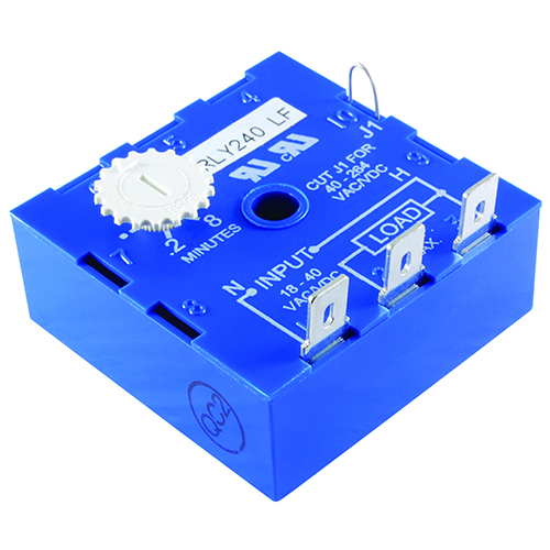 Relay-solid State Universal Cube Timer 19-288 AC/dc Interval On Knob Timing Adjustment              