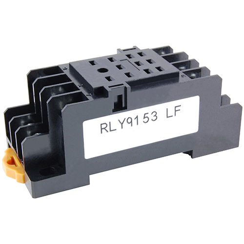 Socket 11pin Blade Din Rail/surface Mount Pressure Clamp Screws 3PDT 300 Volt 7 AMP
