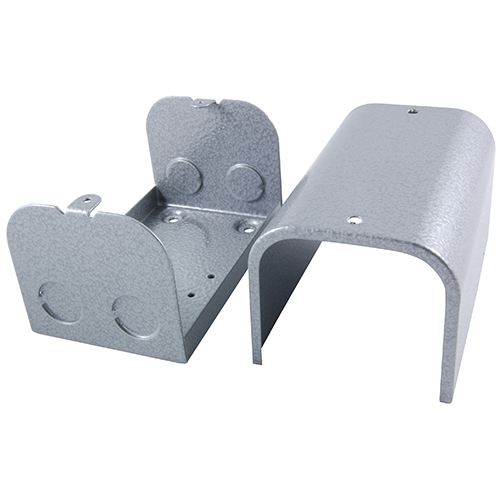 Dust Cover For R04 Relay Series Enameled Steel 4  knockouts For 1/2 Inch Conduit                    