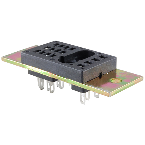 Relay Socket 16-pin Flange Mnt