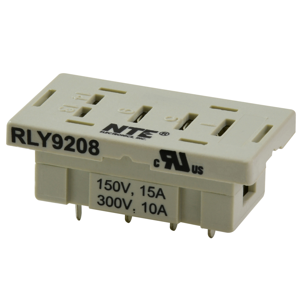 Relay Socket For R11 Series PCB Mount