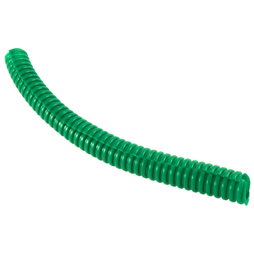 Split Loom 1 Inch Diameter Green Polyethylene 5 Foot Roll                                           