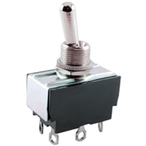 Switch Toggle Dpdt 6a On-none-(on) 125vac Solder Lug Terminals                                      
