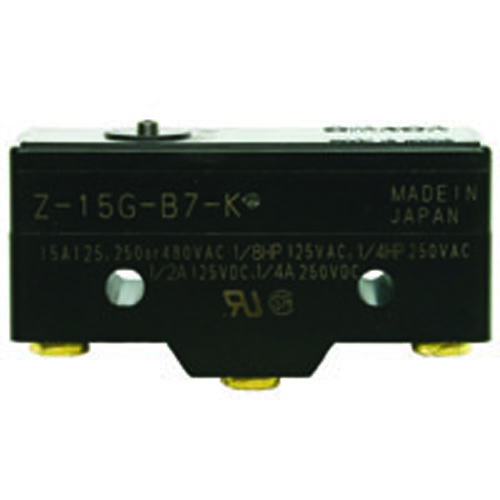 Switch Snap ACtion SPDT 15A Pin Plunger Actuator Screw Terminals                                    