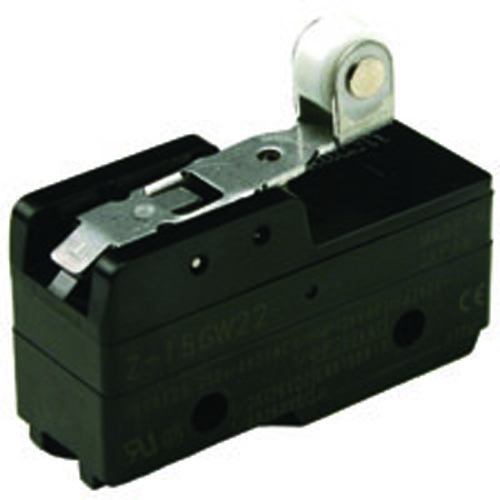 Switch Snap ACtion SPDT 15A Short Hinge Roller Lever Actuator Solder Terminals                      