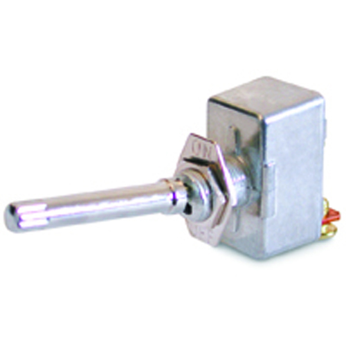 Switch Long Bat Handle Toggle On-none-off 50A 12vdc Screw Terminals Chrome Plate 1-5/8in Long HandlE