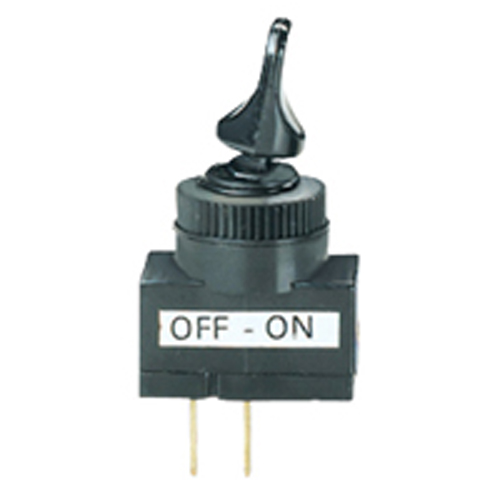Switch Duck Bill Handle Toggle SPST On-none-off 20A 12vdc .250 In Qc Term                           