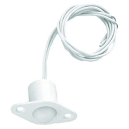 Switch Roller Ball White SPST-no 18 Inch Wire Leads For Sliding And Swing Doors                     