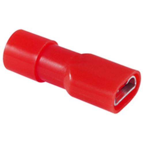 Female Disconnect 22-18awg Nylon Fully Insulated .250 Inch Tin Plated Brass 50/bag                  