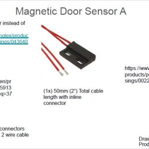 Magnetic Door Sensor A